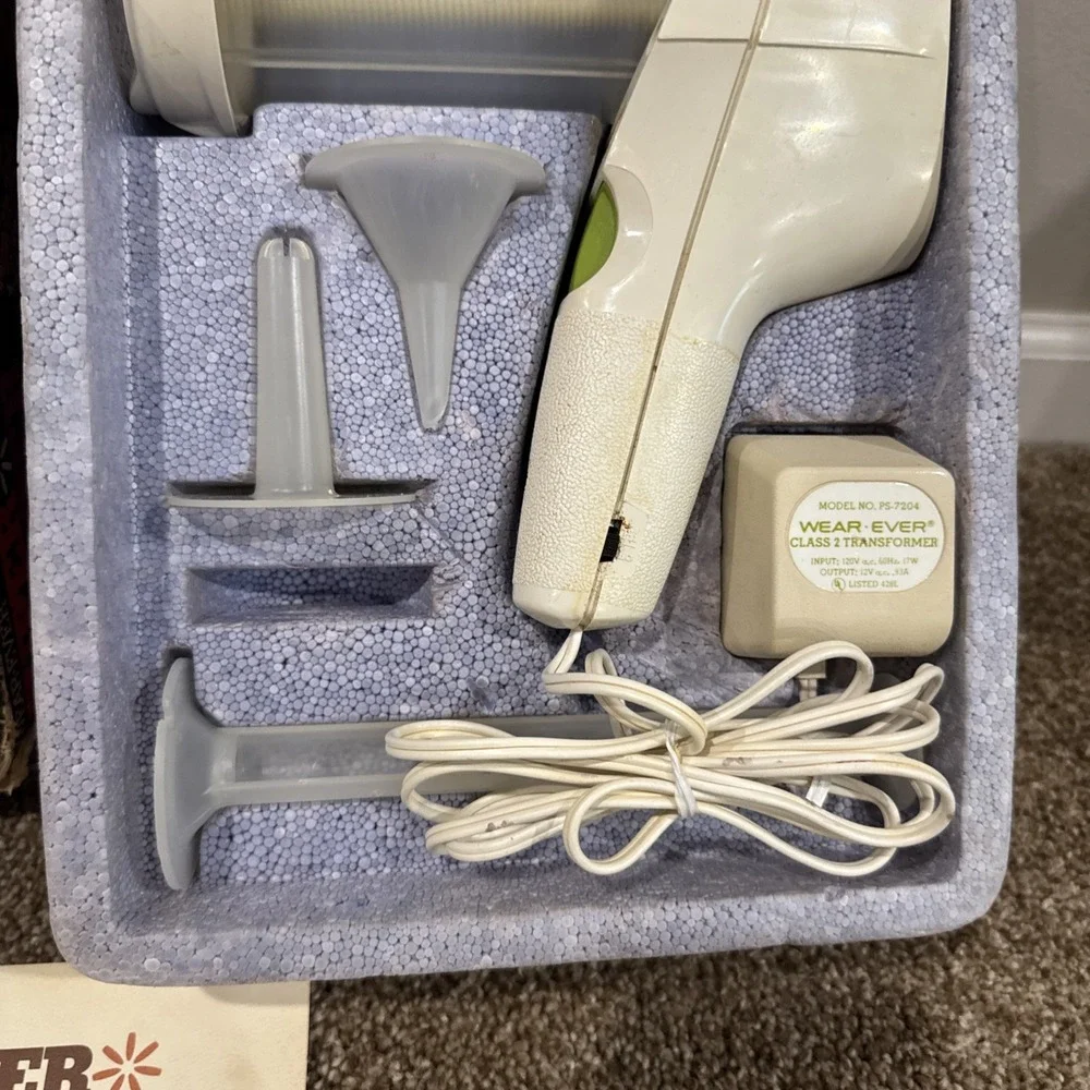 VTG Wear-Ever Super Shooter 70001 Electric Cookie Press FoodGun Complete TESTED